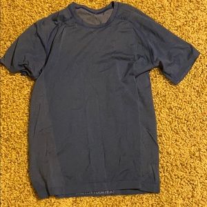 LuluLemon Blue Athletic Shirt Size: M